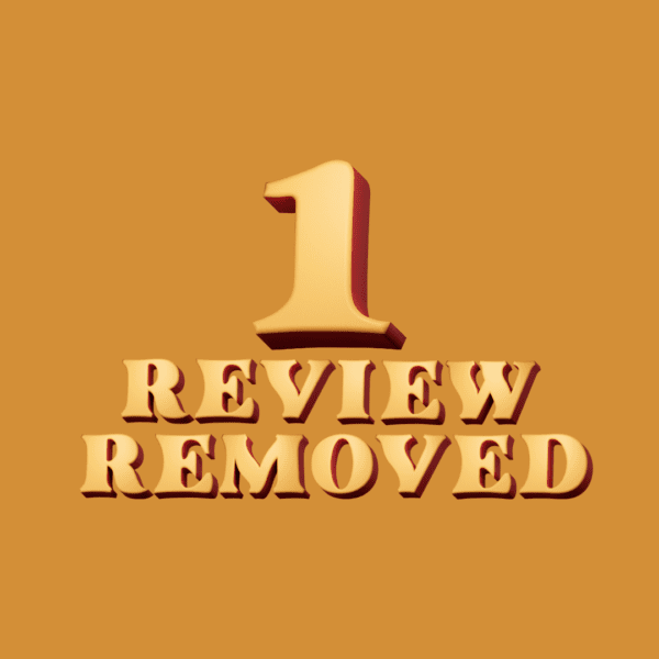 1 review removed